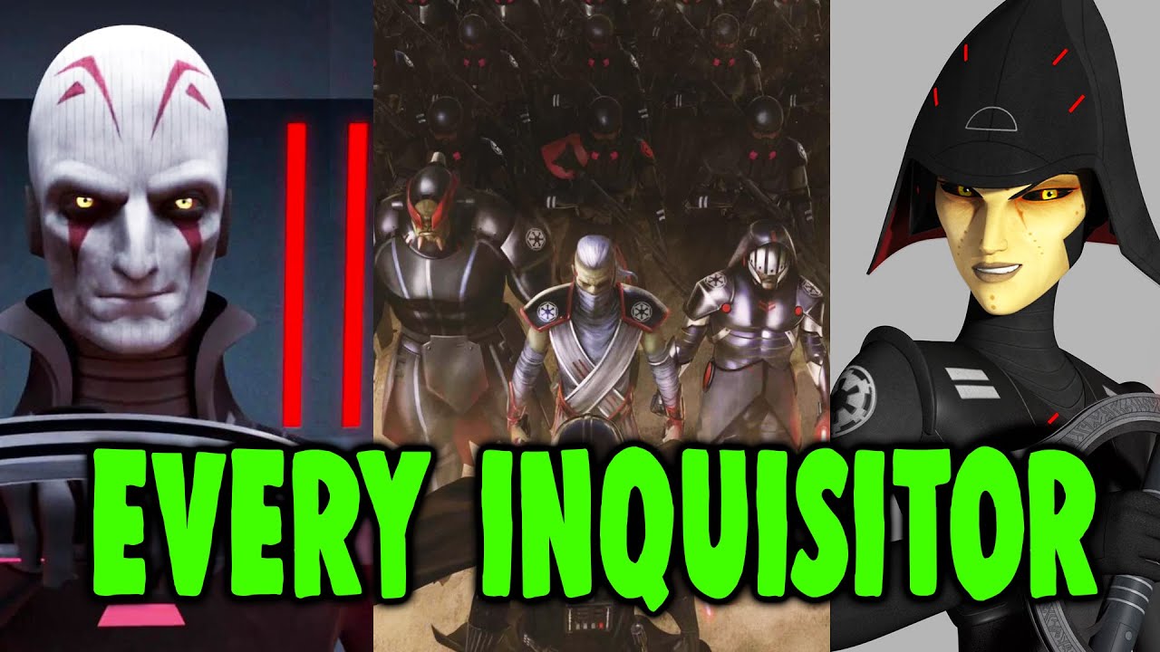 Every Single Inquisitor REVEALED (up to Kenobi 2022) 1