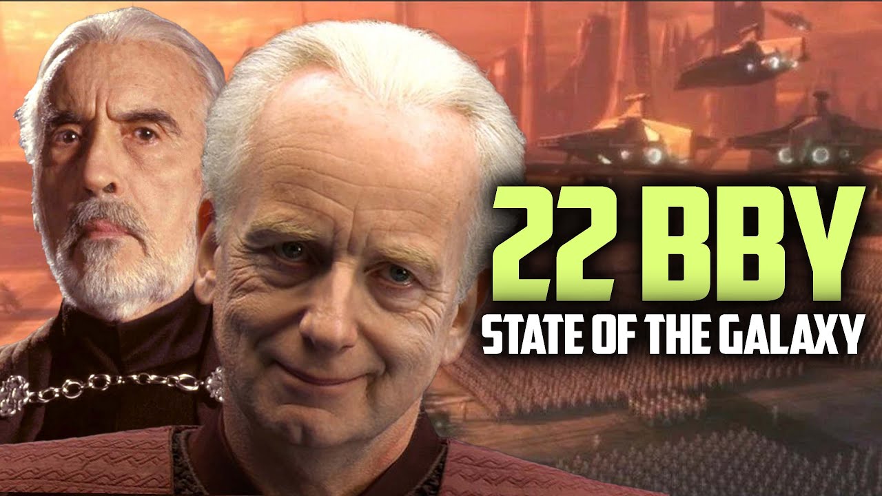 The State of The Galaxy in 22BBY | Prelude to Clone Wars 1