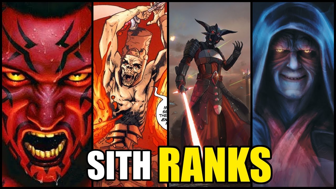 All 6 Sith Ranks Explained 1