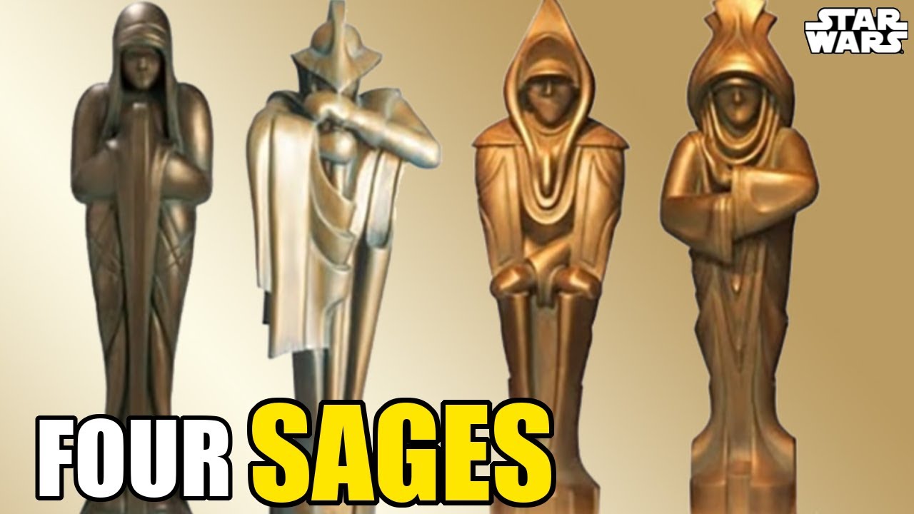 The Story of the 4 Sages | Statues In Palpatine's Office 1