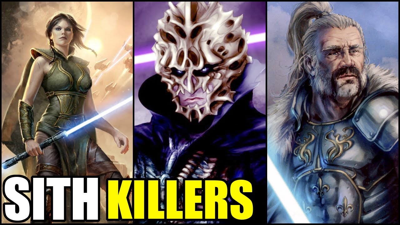 The Greatest SITH Killers In Star Wars 1