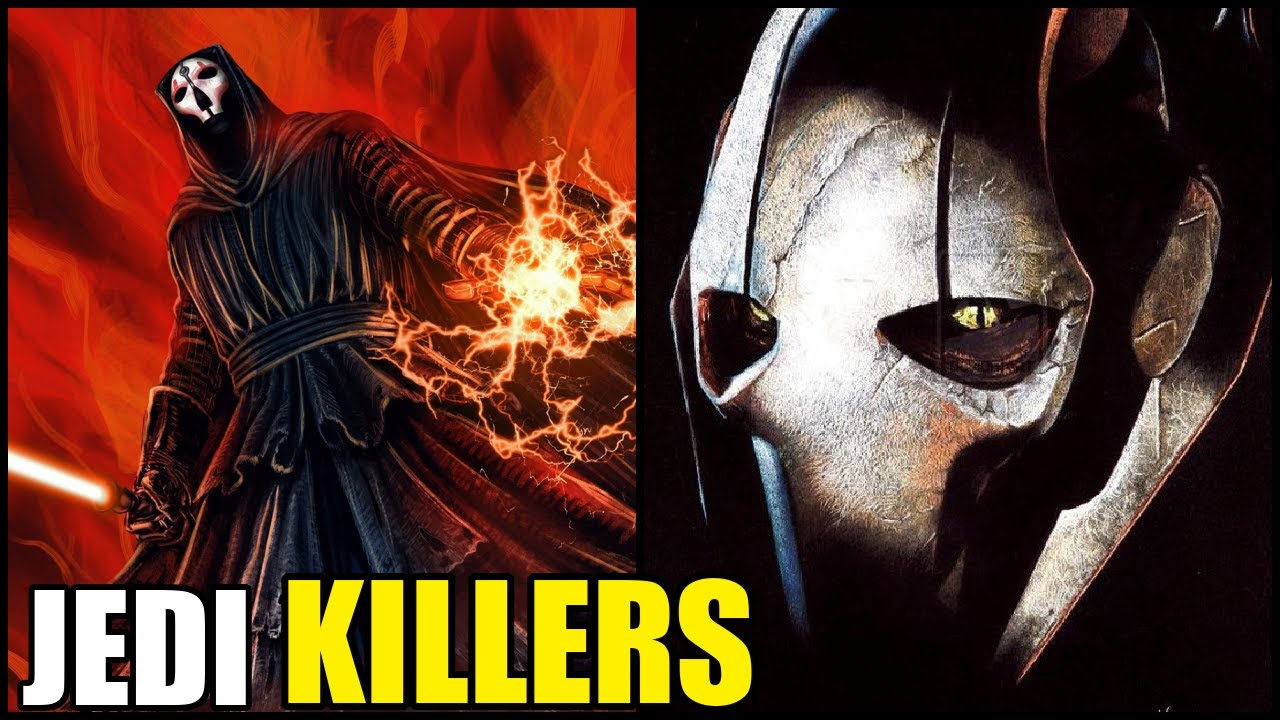 Top 5 Best Jedi KILLERS In Star Wars 1