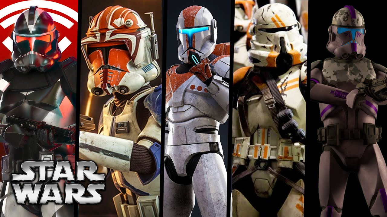 Every Single Clone Trooper Type + Variant Explained [CANON] 1