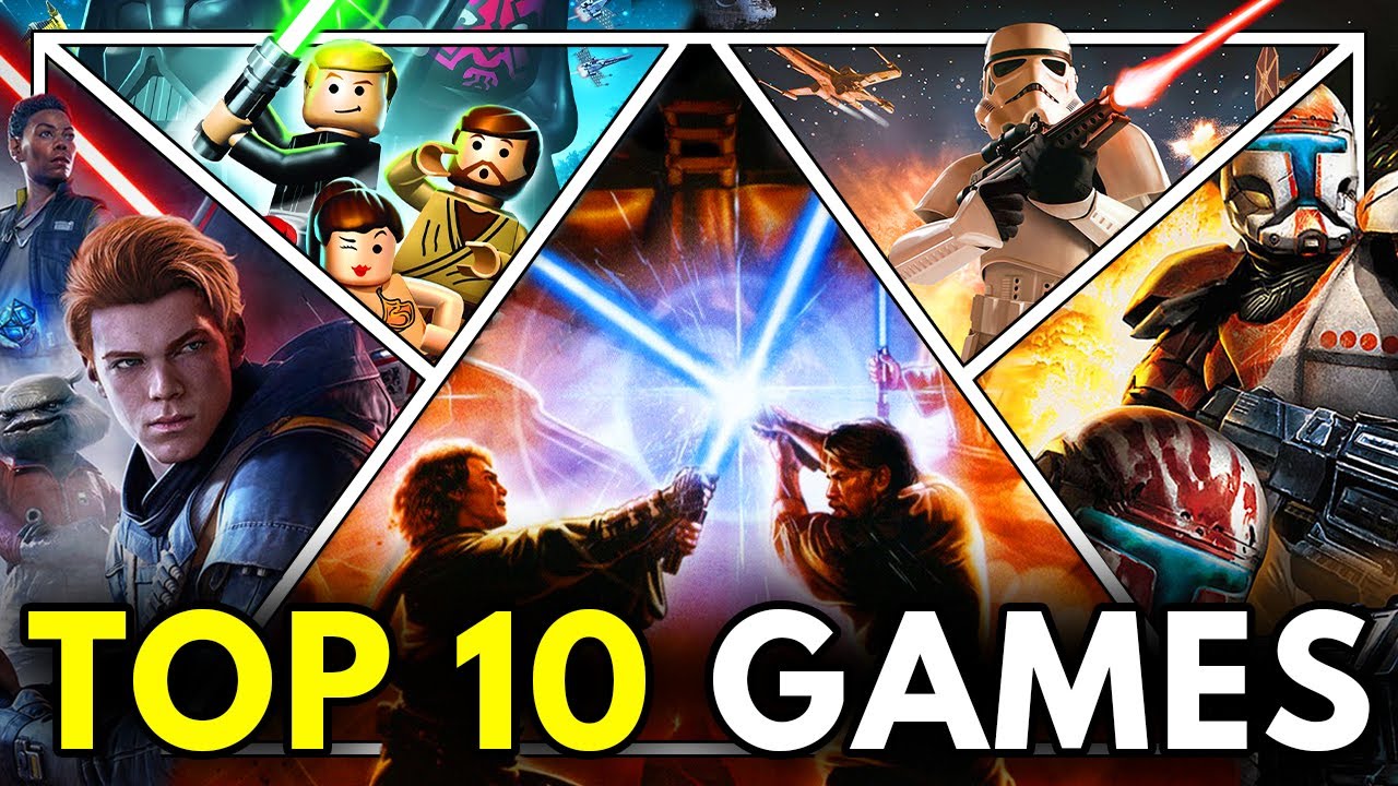 TOP 10 BEST Star Wars Games Of All Time RANKED In 2022! 1