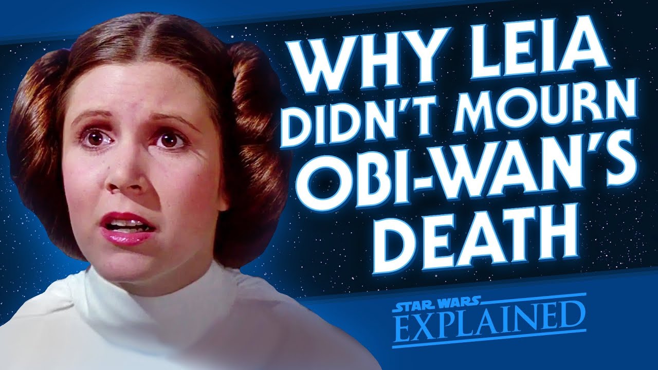 Why Leia Didn't Mourn Obi-Wan's Death in A New Hope 1