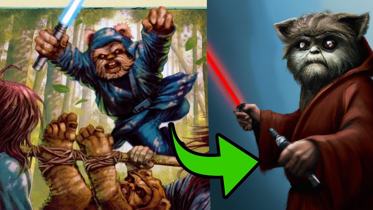 Why the Only Ewok Jedi Was So TERRIFYING to the Jedi 1