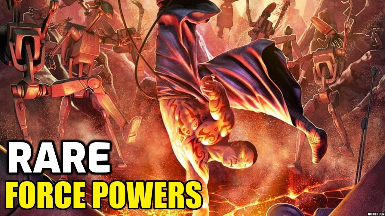 6 RAREST Force Abilities Used By The Jedi 1