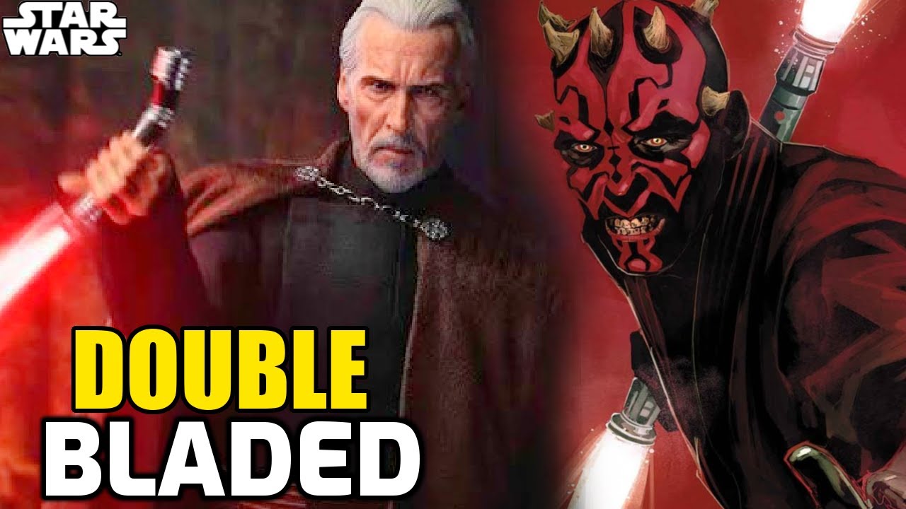 Dooku Didn't Respect Darth Maul & Double Bladed Lightsabers 1
