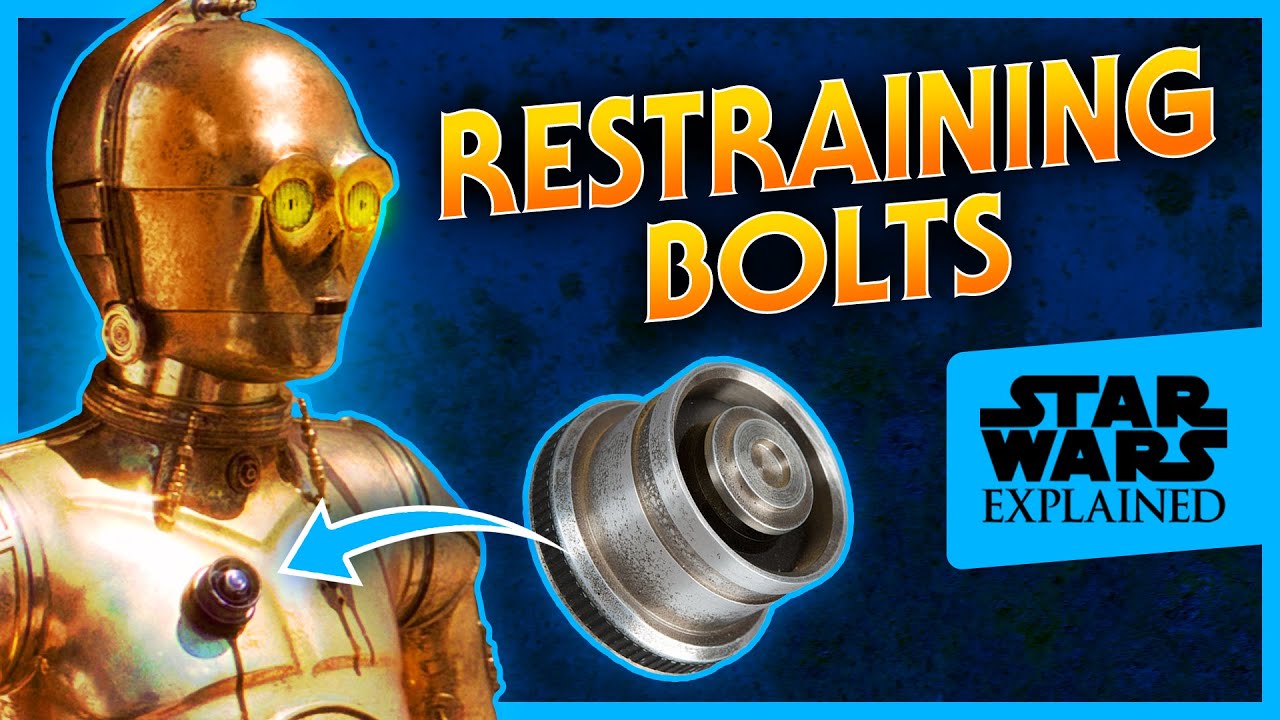 How Did Restraining Bolts Work - Star Wars 1