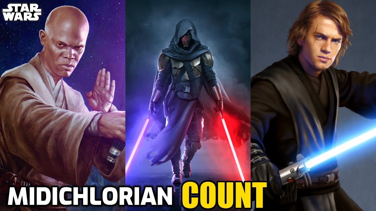 The Highest Midichlorian Counts In Star Wars 1