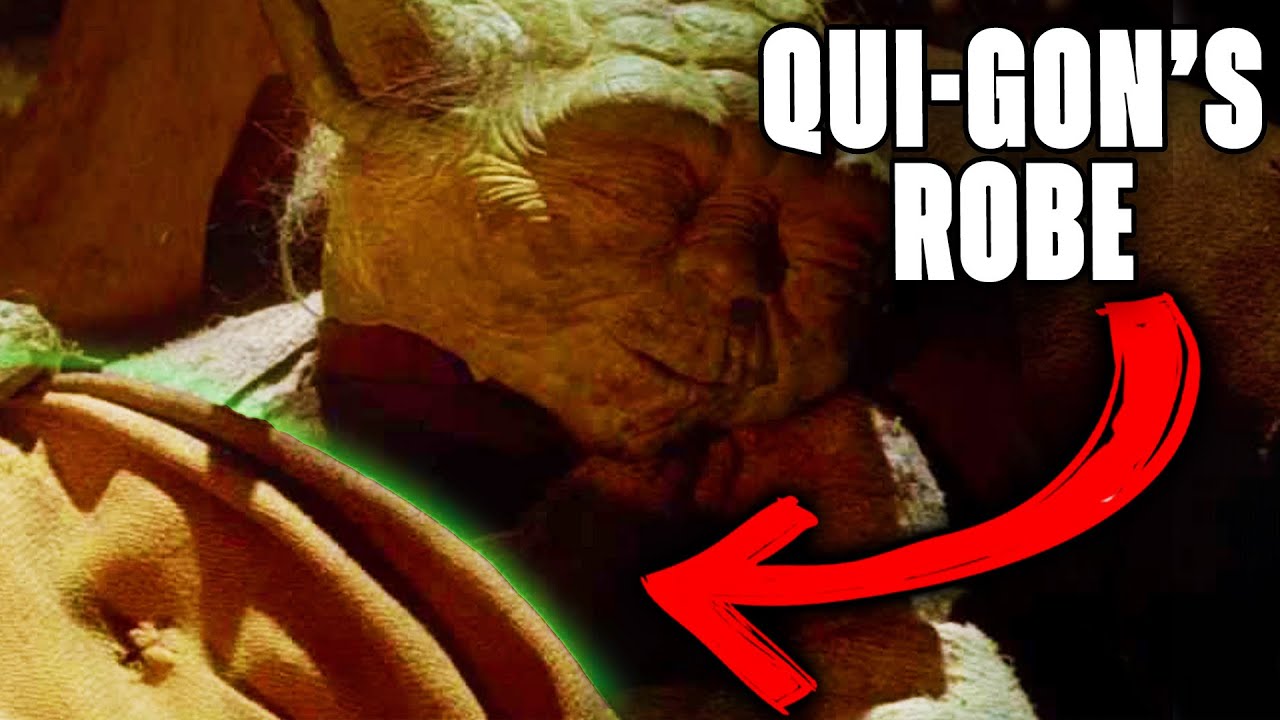Why Yoda Kept Qui-Gon Jinn's Robe After His Death... 1