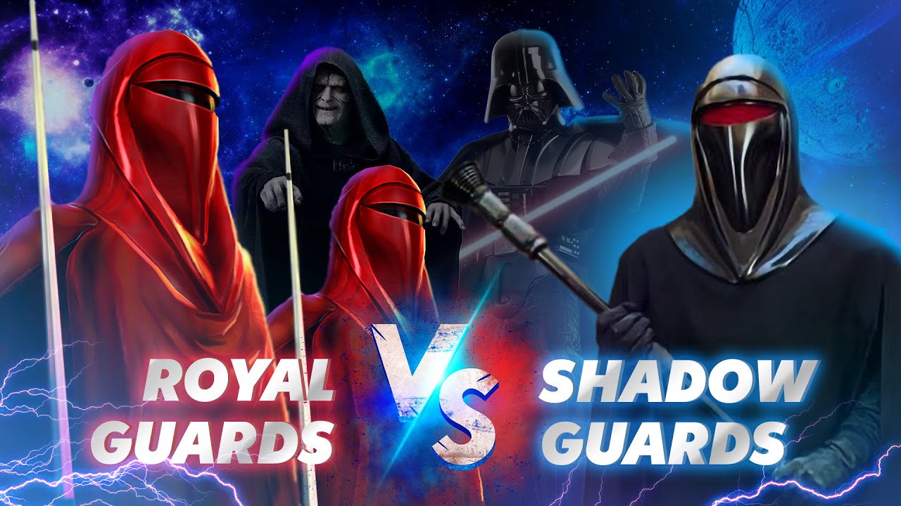 Darth Vader’s Shadow Guards VS Palpatine’s Royal Guards 1