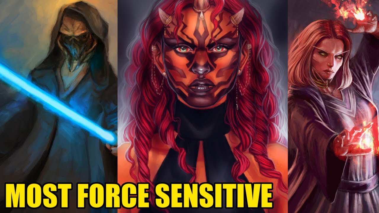 Most Force Sensitive Species In All of Star Wars 1