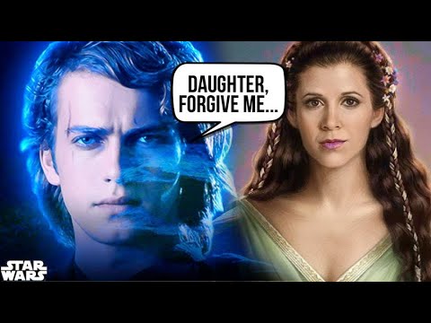The ONLY Time Anakin's Force Ghost Met Leia - Star Wars 1