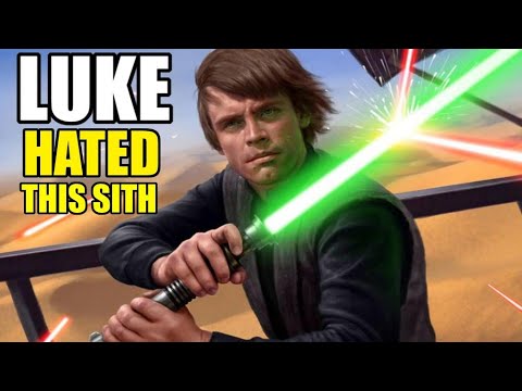 The ONLY Sith Luke Skywalker Hated More Than Sidious 1