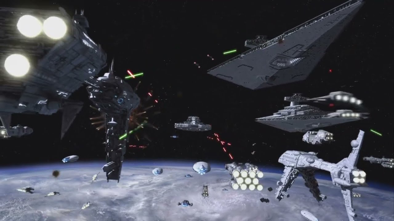 Star Wars The Force Unleashed II - The Battle Over Kamino 1