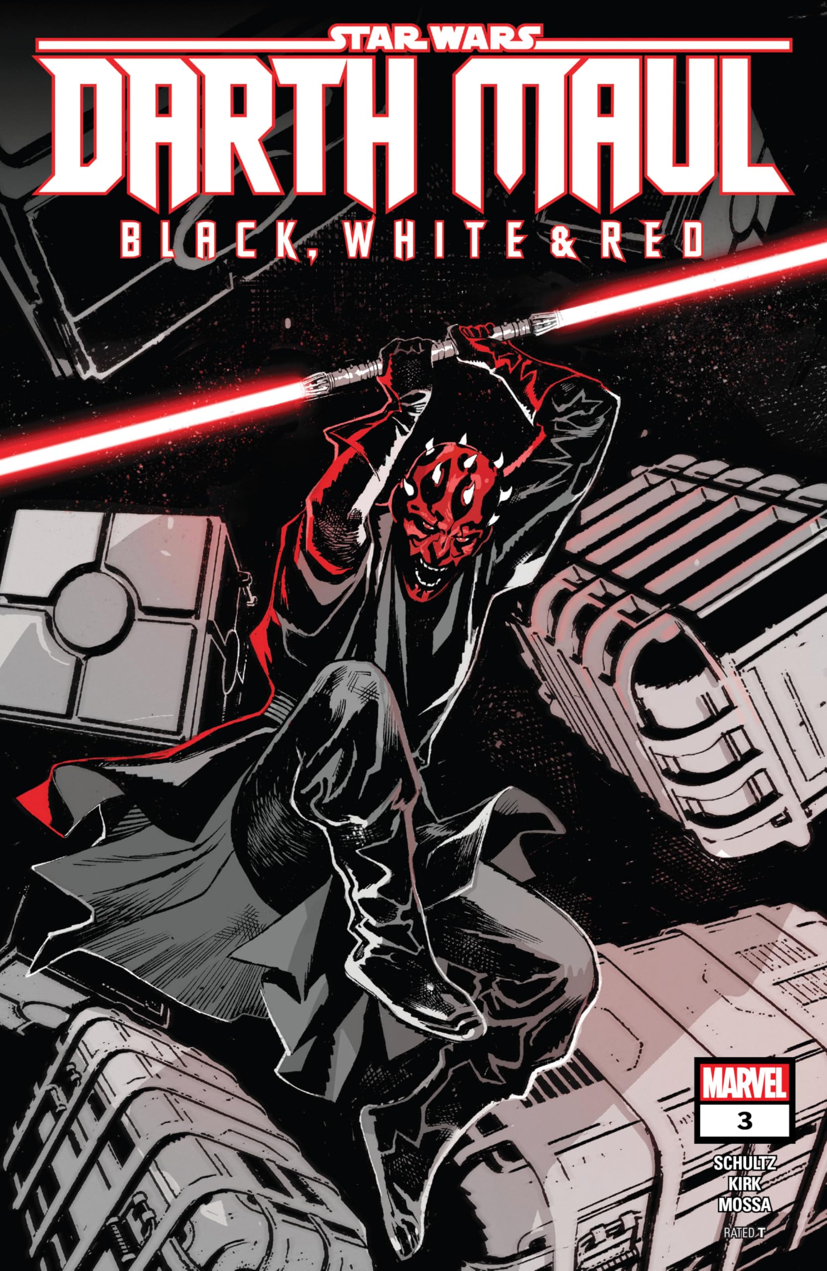 Star Wars - Darth Maul - Black, White & Red